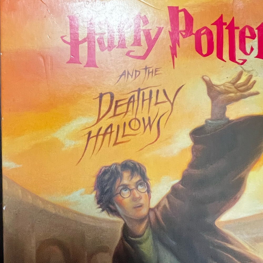 Harry Potter and the Deathly Hollows on CD, unabridged.  17cds